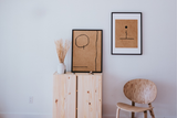 Guide : comment disposer 2 cadres sur un mur harmonieusement