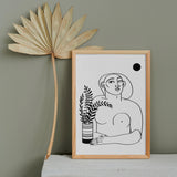 Femme au pot