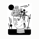 La femme en fleurs