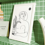 Femme au pot